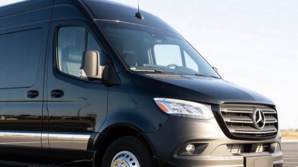 20 passenger sprinter van garland