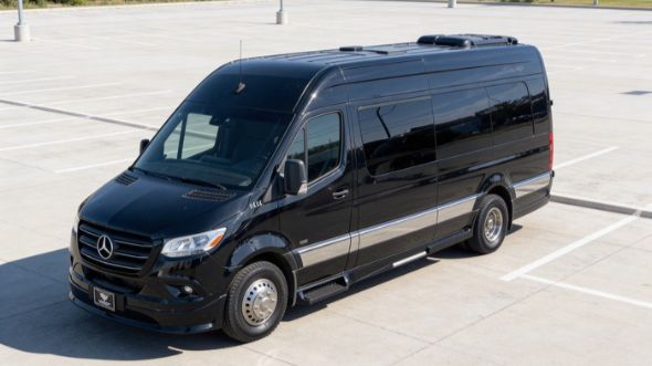 garland birthday sprinter van rental