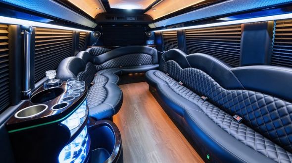 garland sprinter limousine interior