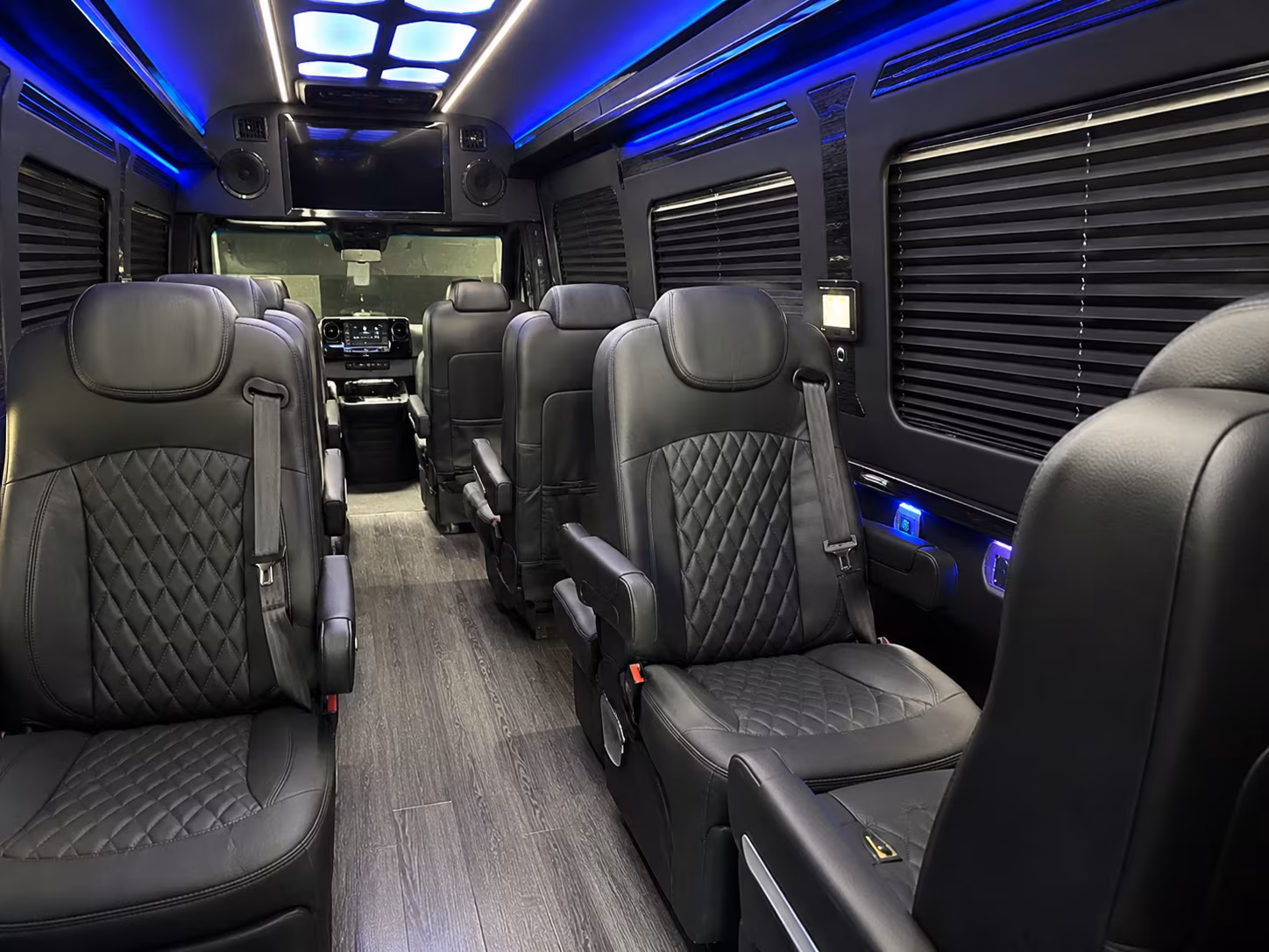 10 passenger sprinter van interior
