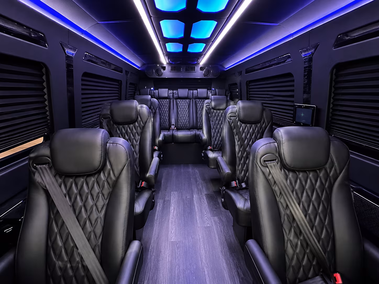 12 passenger sprinter van inside