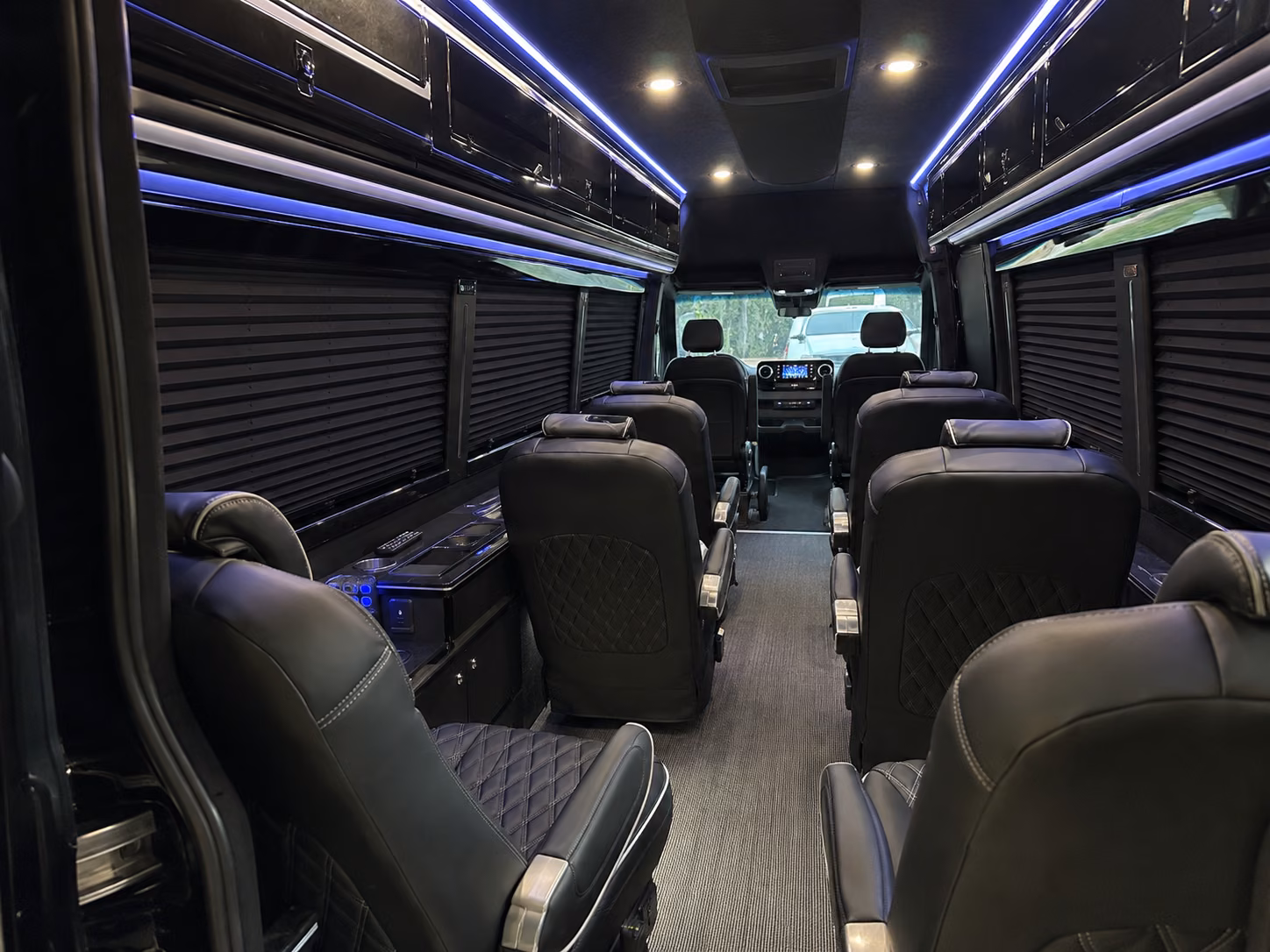 bachelor and bachelorette party sprinter van rentals in garland texas
