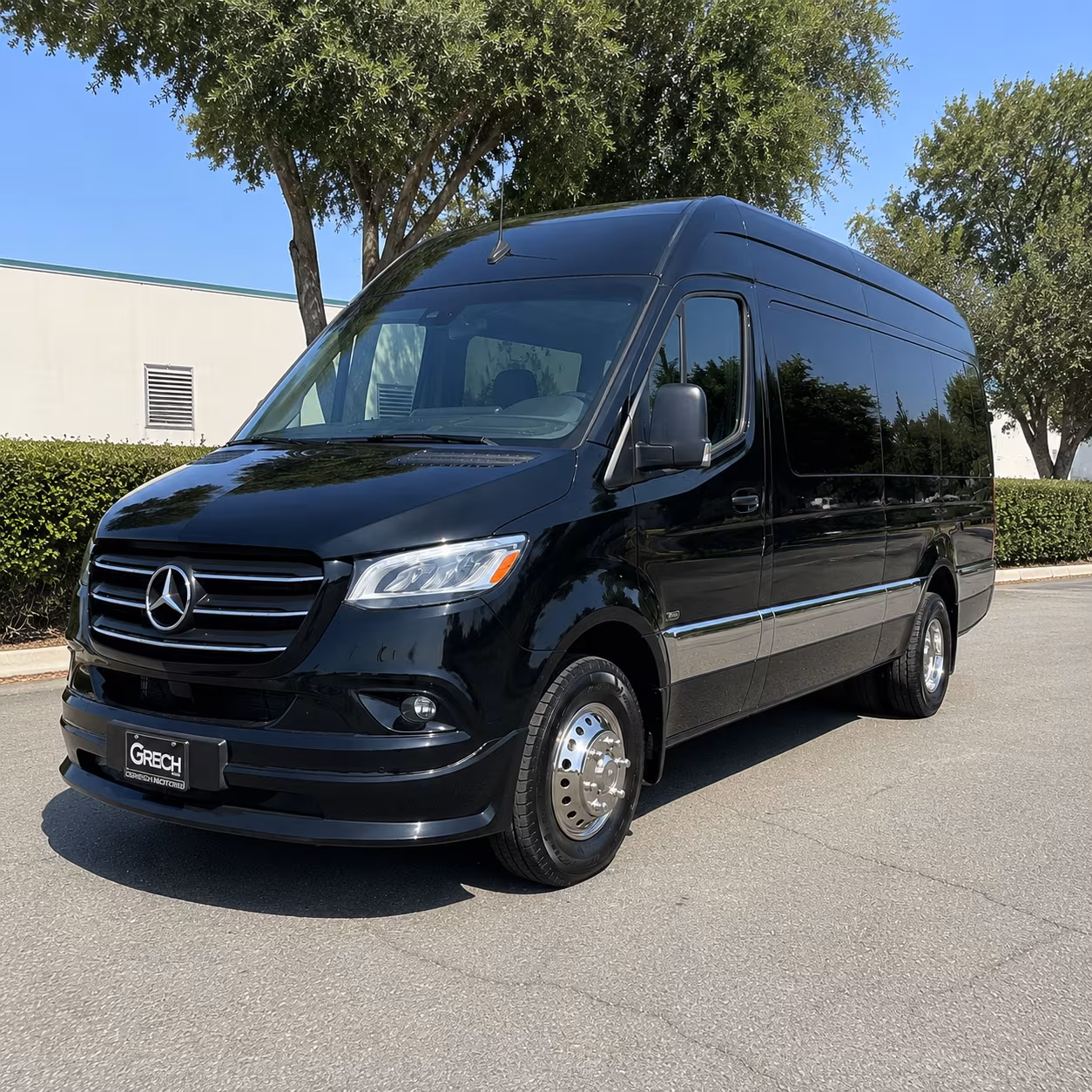 find and book a corporate sprinter van in garland and any nearby city