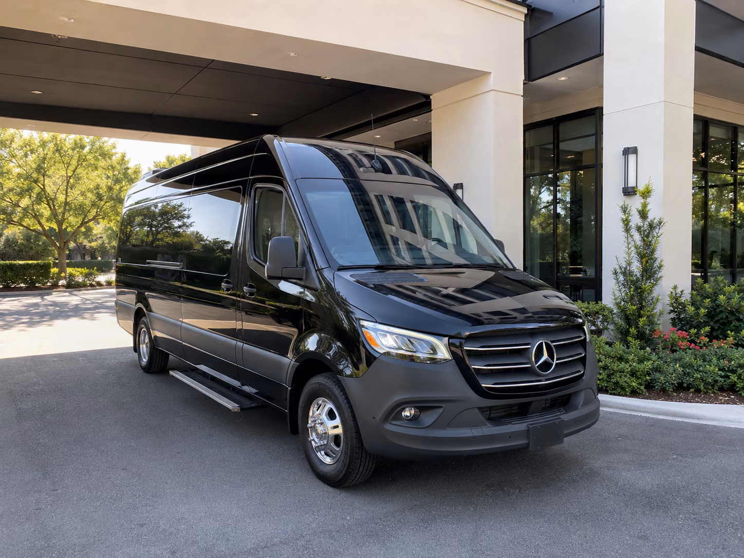 garland 18 passenger sprinter van