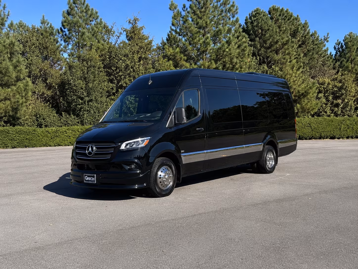 garland concert sprinter van rental