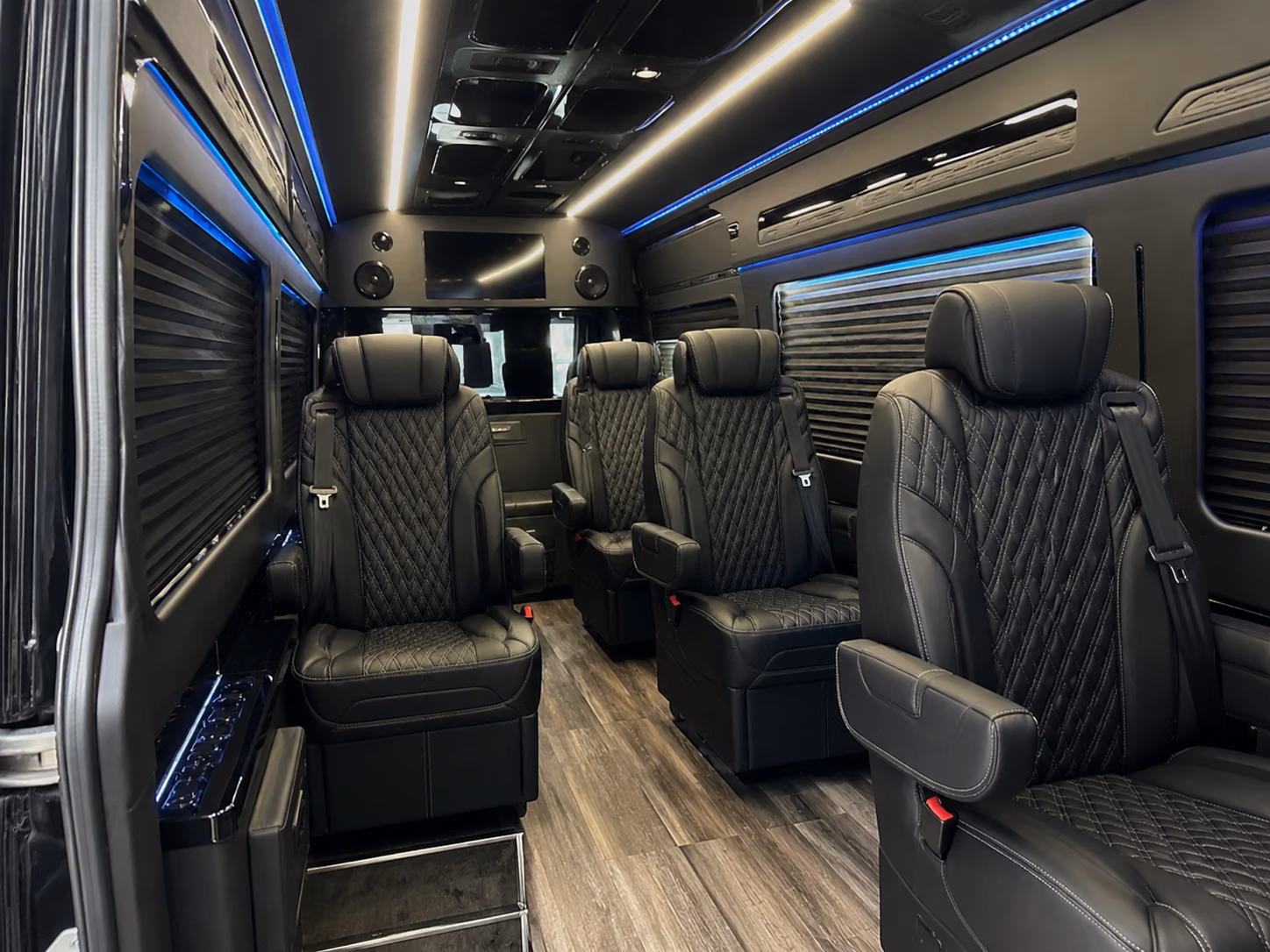 garland employee shuttle van service