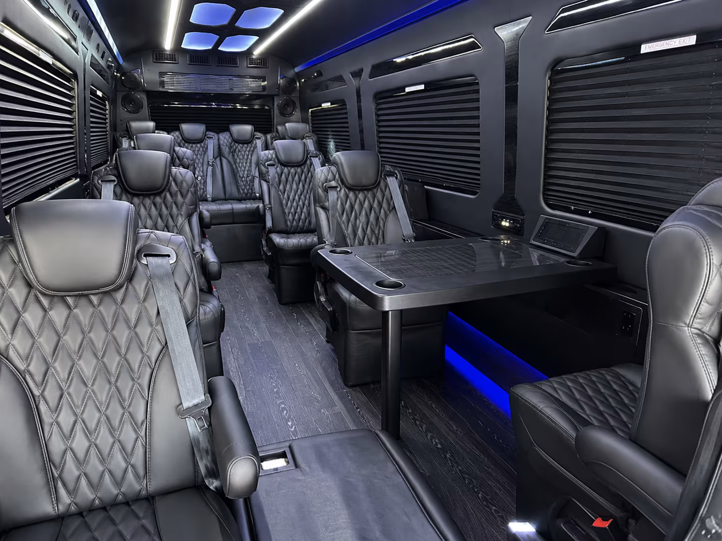 garland private event sprinter van rental